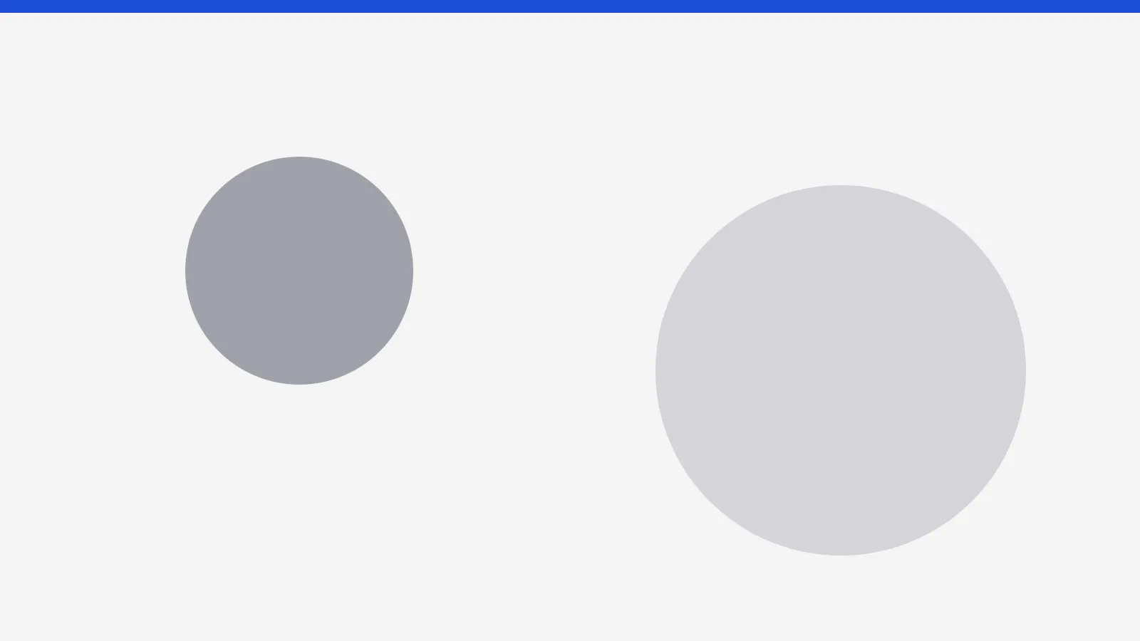 Two grey circles on a pale field, standing in for a photograph of the thing this post is about.